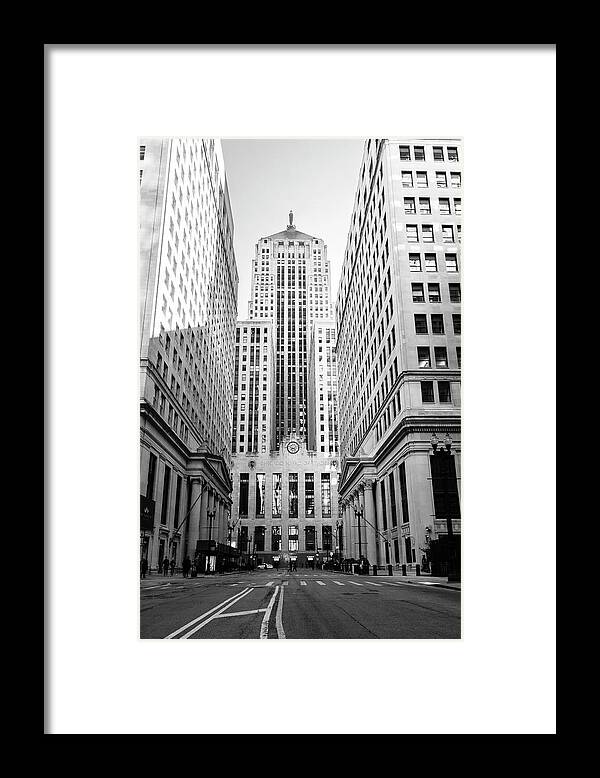 Chicago Framed Print featuring the photograph Chicago Board of Trade by Patty Colabuono