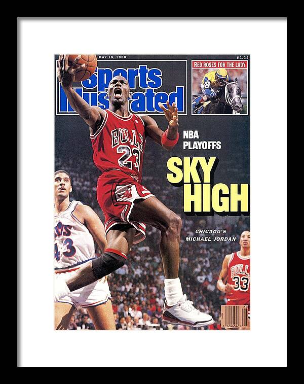 Chicago Bulls Michael Jordan, 1998 Nba Finals Sports Illustrated Cover  Acrylic Print
