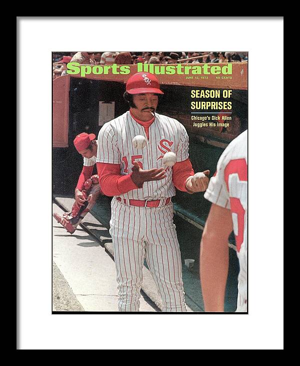 Chicago White Sox Dick Allen Sports Illustrated Cover Framed