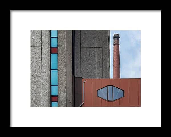 Industry Framed Print featuring the photograph Chimney by Henk Van Maastricht