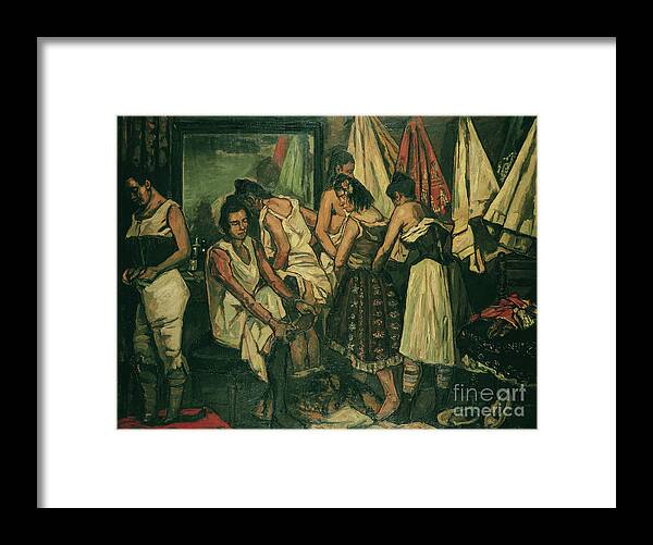 Oil Painting Framed Print featuring the drawing Choristers C 1925 by Heritage Images