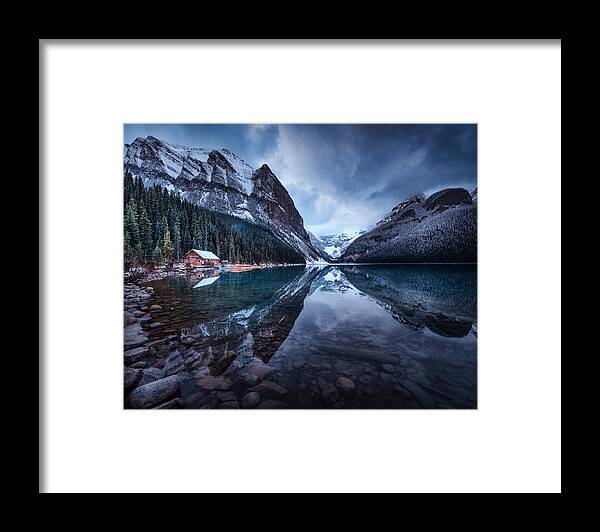 Canada Framed Print featuring the photograph Christmas Is Here. by Juan Pablo De Miguel