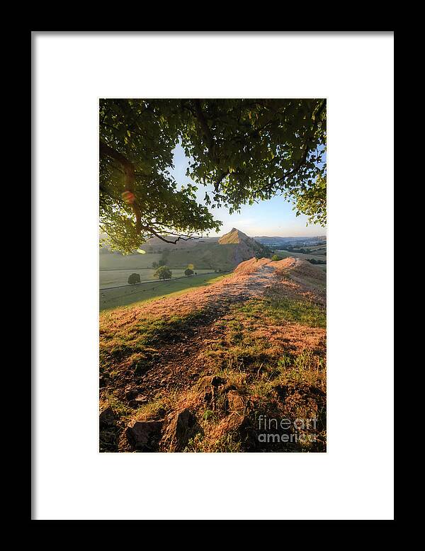 Derbyshire Framed Print featuring the photograph Chrome Hill 2.0 by Yhun Suarez