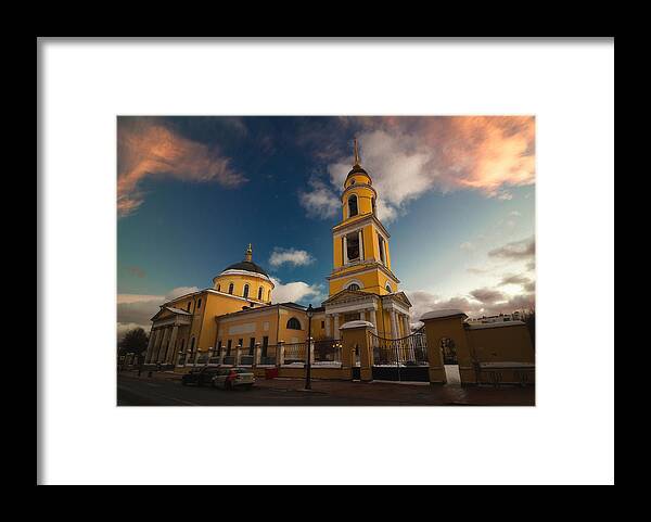 Russia Framed Print featuring the photograph Church Of The Great Ascension At The Nikitsky Gate by Andrey Kotov