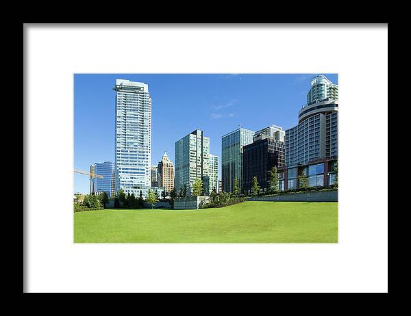 Environmental Conservation Framed Print featuring the photograph City Of The Future 2 by Rontech2000