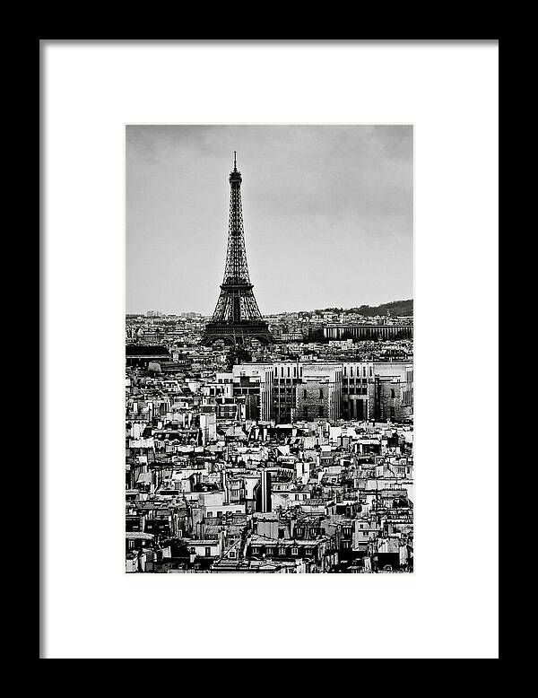 Outdoors Framed Print featuring the photograph Cityscape Of Paris by Sbk 20d Pictures