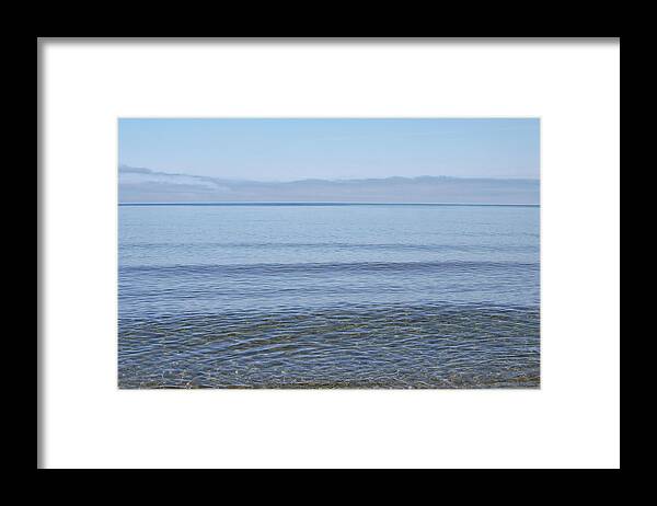 Lake Superior Framed Print featuring the photograph Clear Lake Superior by Tom Kelly