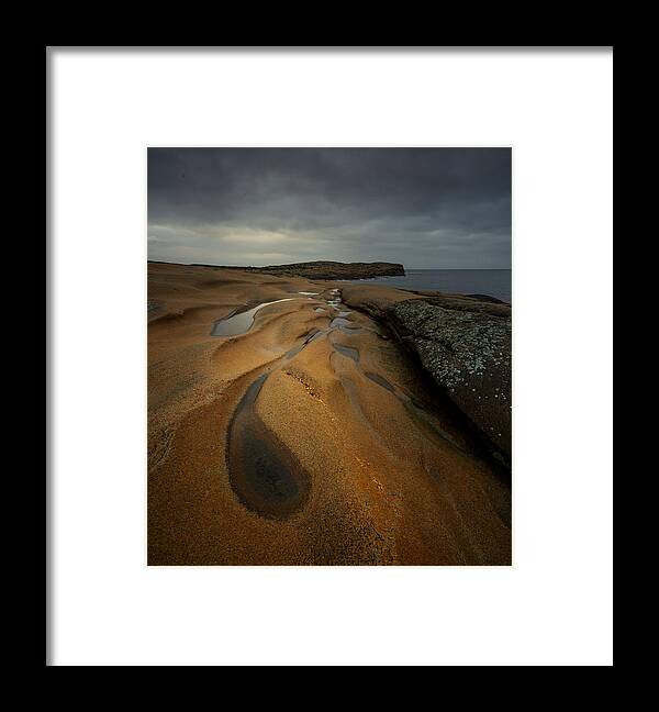 Coast Framed Print featuring the photograph Coastal Landscape by Clas Gustafson Efiap