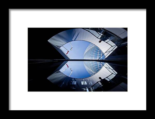Cocoon Framed Print featuring the photograph Cocoon And Reflection by Kouji Tomihisa