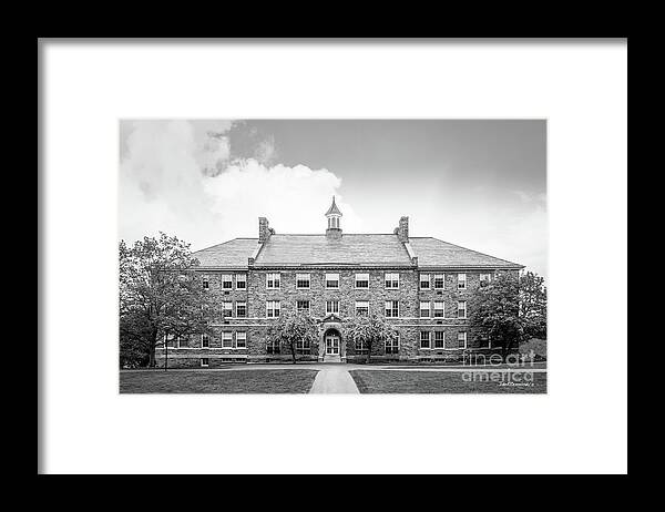 Colgate University Framed Print featuring the photograph Colgate University Lawrence Hall by University Icons