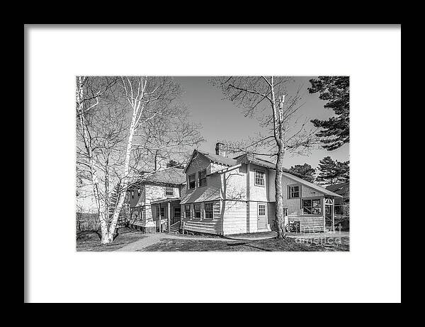 College Of The Atlantic Framed Print featuring the photograph College of the Atlantic Seafox Residence by University Icons