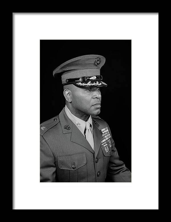  Framed Print featuring the photograph Colonel Trimble by Al Harden