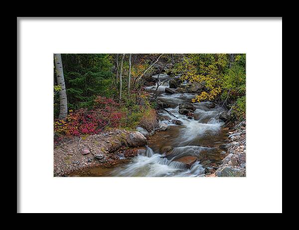 Tranquility Framed Print featuring the photograph Color Streaming by James BO Insogna
