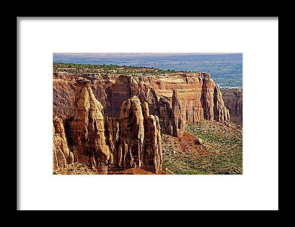 Scenics Framed Print featuring the photograph Colorado Canyon by Maxfocus