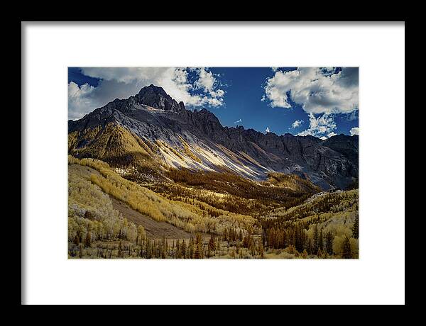 Colorado Framed Print featuring the photograph Colorado Mountains by Jon Glaser