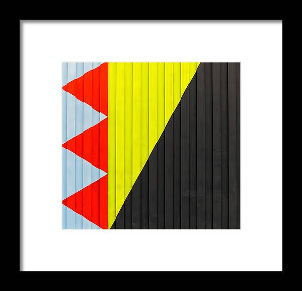 Colors Framed Print featuring the photograph Colors Divide Us by John Hoey