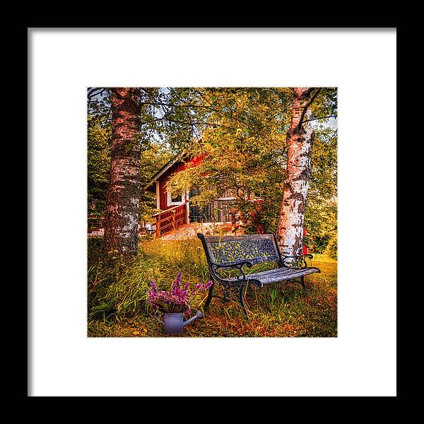 Appalachia Framed Print featuring the photograph Come Back Home on an Autumn Afternoon by Debra and Dave Vanderlaan