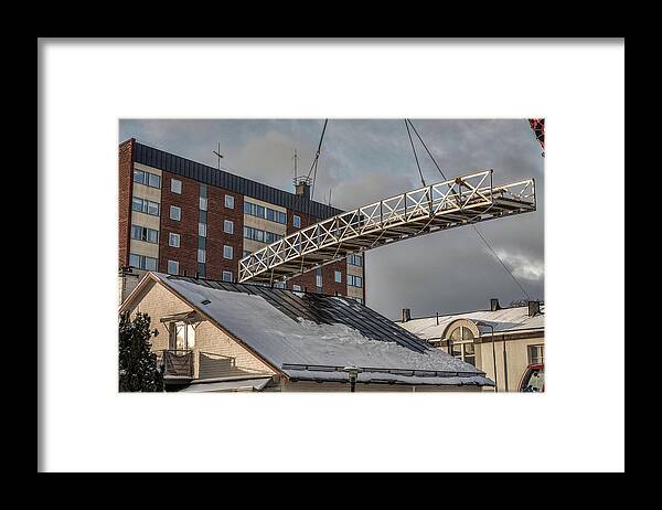 Leif Sohlman Framed Print featuring the photograph Comming home 1 #i3 by Leif Sohlman