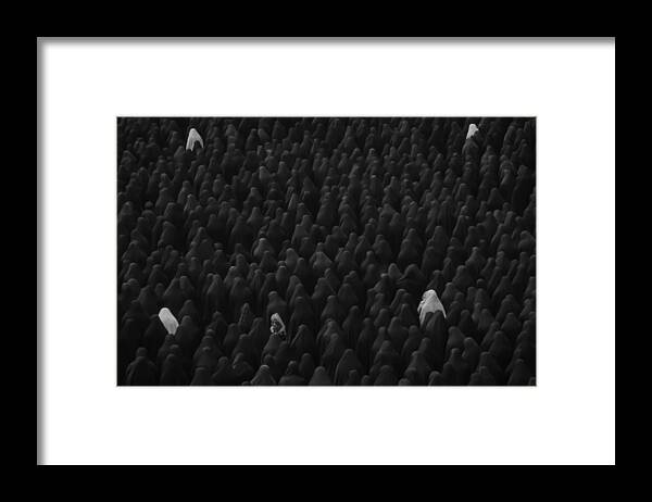Iran Framed Print featuring the photograph Contrast by Amirhosein Hadi