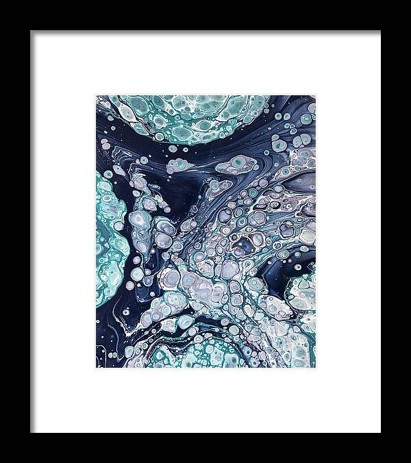 Acrylic Framed Print featuring the painting Cooling Off by Teresa Wilson by Teresa Wilson