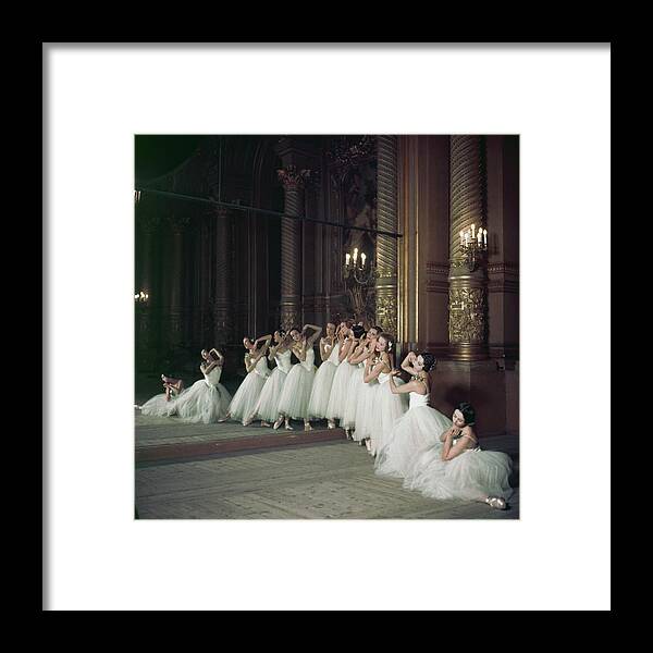 Ballet Dancer Framed Print featuring the photograph Corps De Ballet by Baron