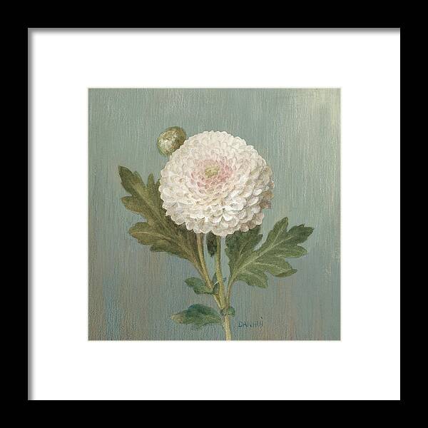 Blossom Framed Print featuring the painting Cottage Chrysanthemum by Danhui Nai
