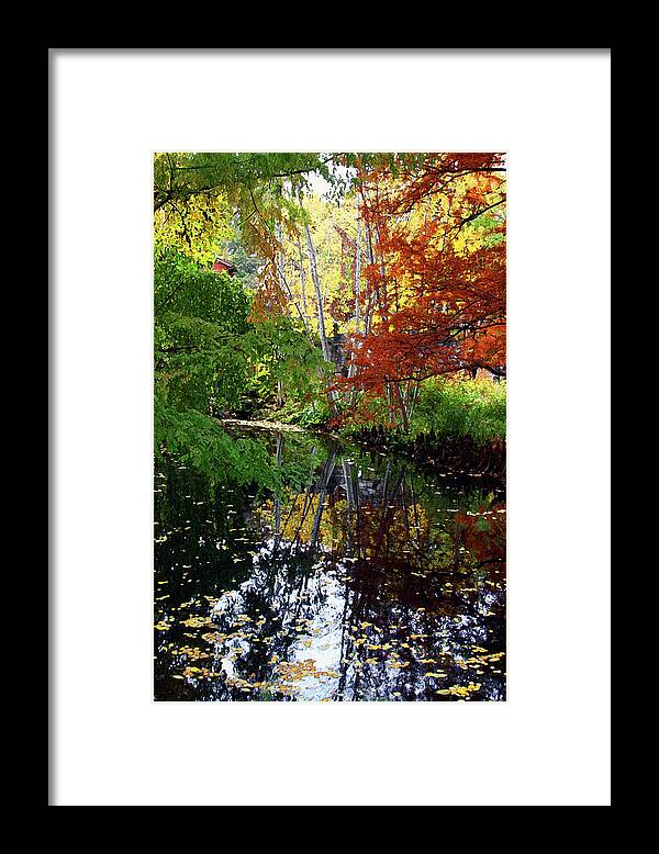 Creek Framed Print featuring the photograph Creek in Missouri by John Lautermilch