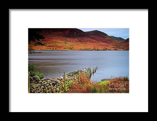 Lake District Framed Print featuring the photograph Crummock Water - English Lake District by Martyn Arnold