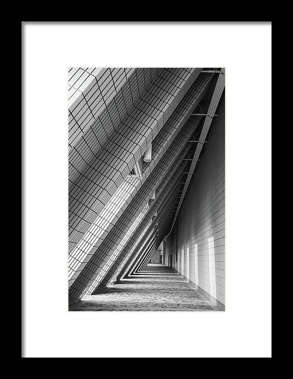 Cities Framed Print featuring the photograph Cultural Centre Hong Kong by Silvia Marcoschamer