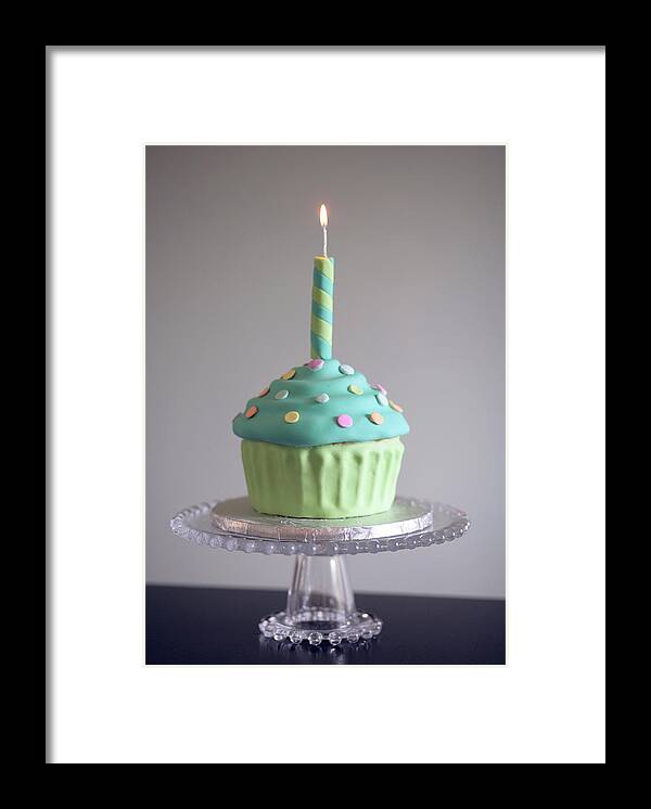 Round Rock Framed Print featuring the photograph Cupcake Cake by Rachel Place