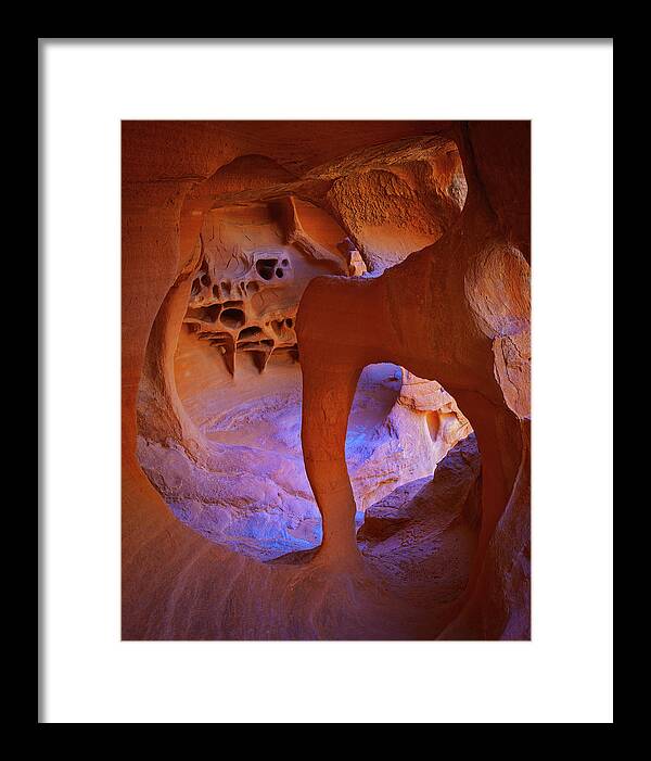 Windstone Arch Framed Print featuring the photograph Dali's dream by Giovanni Allievi