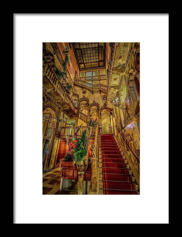 Venice Framed Print featuring the photograph Danieli Hotel by Bill Howard