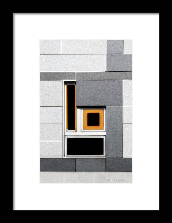 Dark Matter Framed Print featuring the photograph Dark Matter Windows by Micah Offman