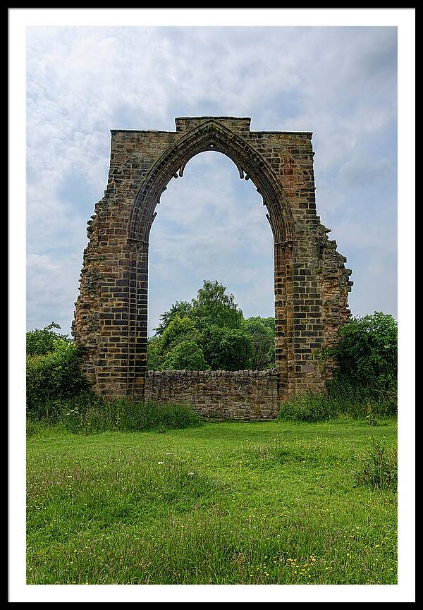 Darley Dale Framed Print featuring the photograph Darley Dale Abbey by Steev Stamford
