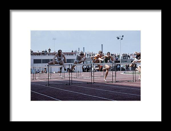 Event Framed Print featuring the photograph David Hemery by Bob Thomas