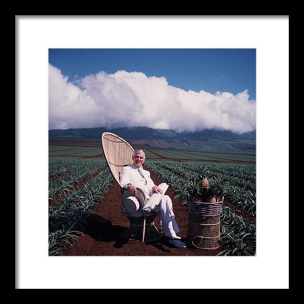 Scenics Framed Print featuring the photograph David Murdock by Slim Aarons