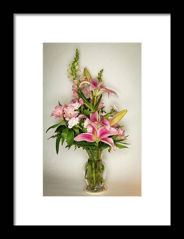 Birthday Framed Print featuring the photograph Day Lilly III by Al Griffin