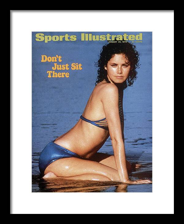 Dayle Haddon Framed Print featuring the photograph Dayle Haddon Swimsuit 1973 Sports Illustrated Cover by Sports Illustrated