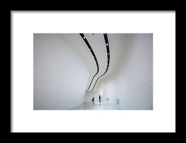 Design Pathway 02 Framed Print featuring the photograph Ddp 05 by Ryu Shin Woo