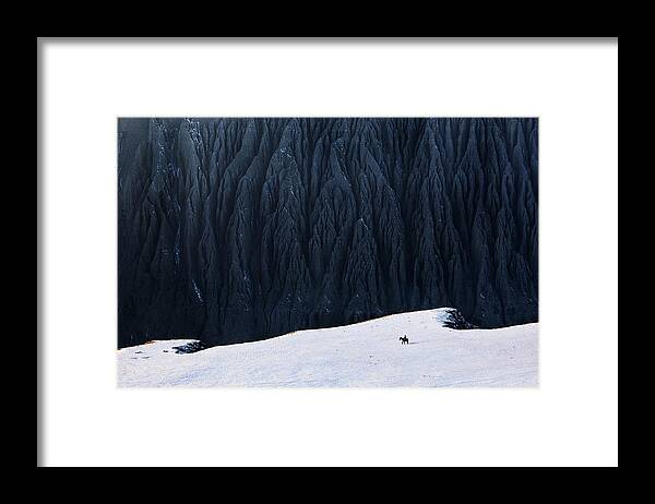 Mountain Framed Print featuring the photograph Deep In Canyon by Bj Yang