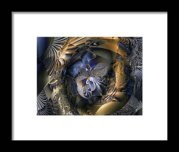 Dreaming Framed Print featuring the digital art Deeper Escape by Bill Posner