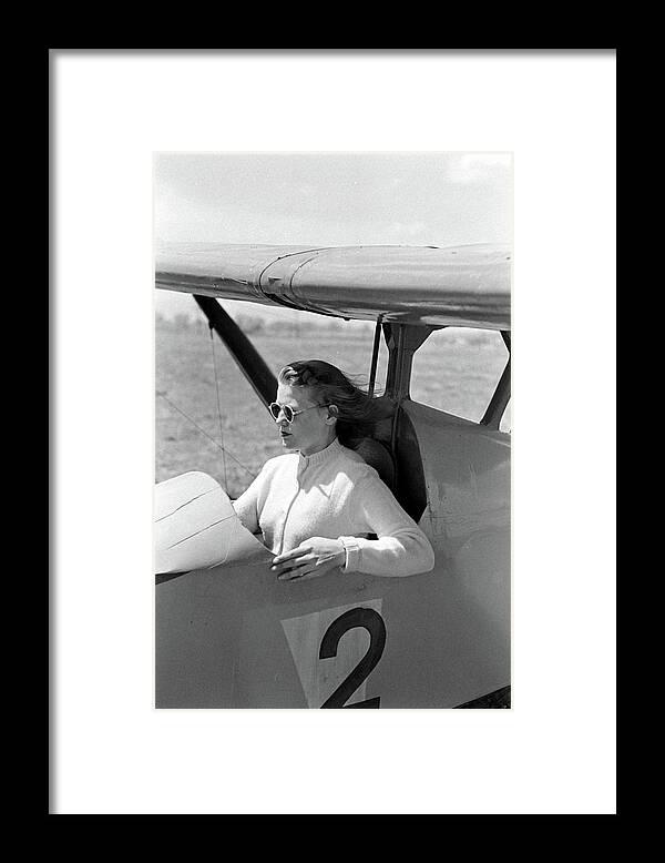 Sunglasses Framed Print featuring the photograph Denver Glider by Wallace Kirkland