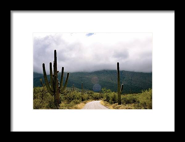 Clouds Framed Print featuring the photograph Descending by Melisa Elliott