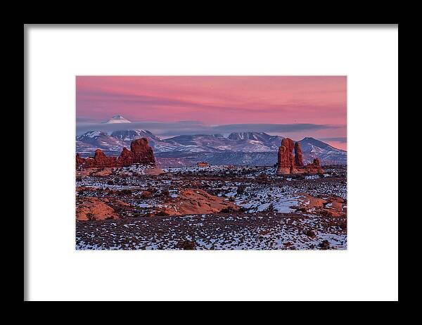 Moab Framed Print featuring the photograph Desert Beauty by Dan Norris