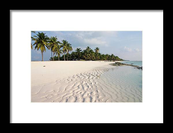 Water's Edge Framed Print featuring the photograph Desert Island by Steven Wares