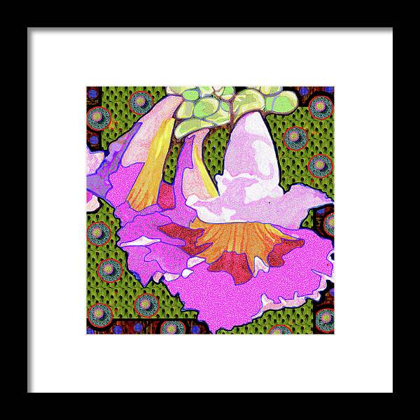 Tucson Framed Print featuring the digital art Desert Willow by Rod Whyte