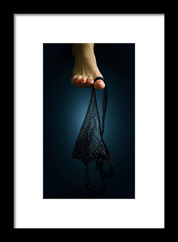 Underwear Framed Print featuring the photograph Desire by Nndor Lszl