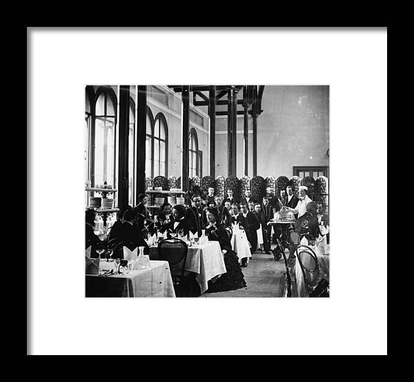 Dining Room Framed Print featuring the photograph Dining Rooms by William England