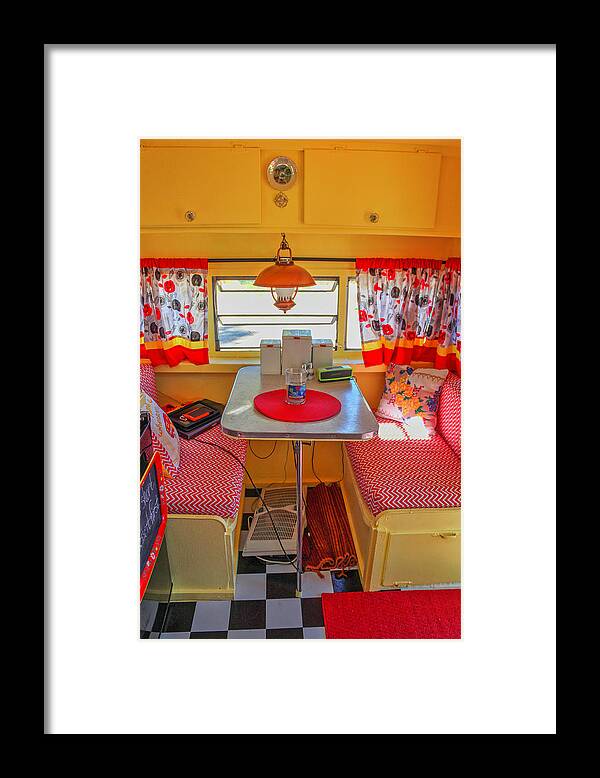 Lucy Framed Print featuring the photograph Dinner At Lucy's by Lorraine Baum