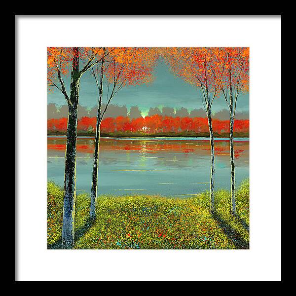 Ford Smith Framed Print featuring the painting Divine Guidance by Ford Smith